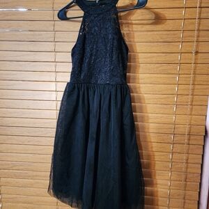 Juniors Zapaka Black Lace dress XS
